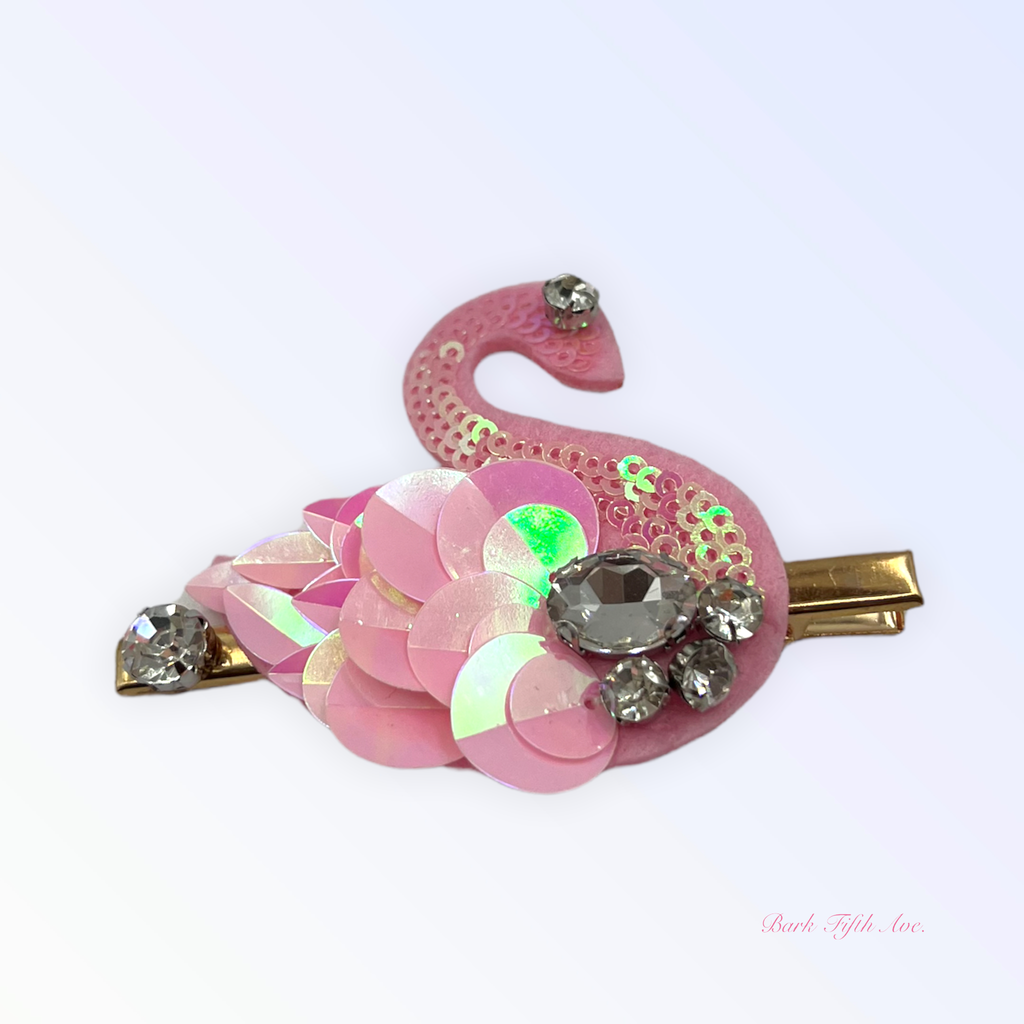 Swan Hairclip