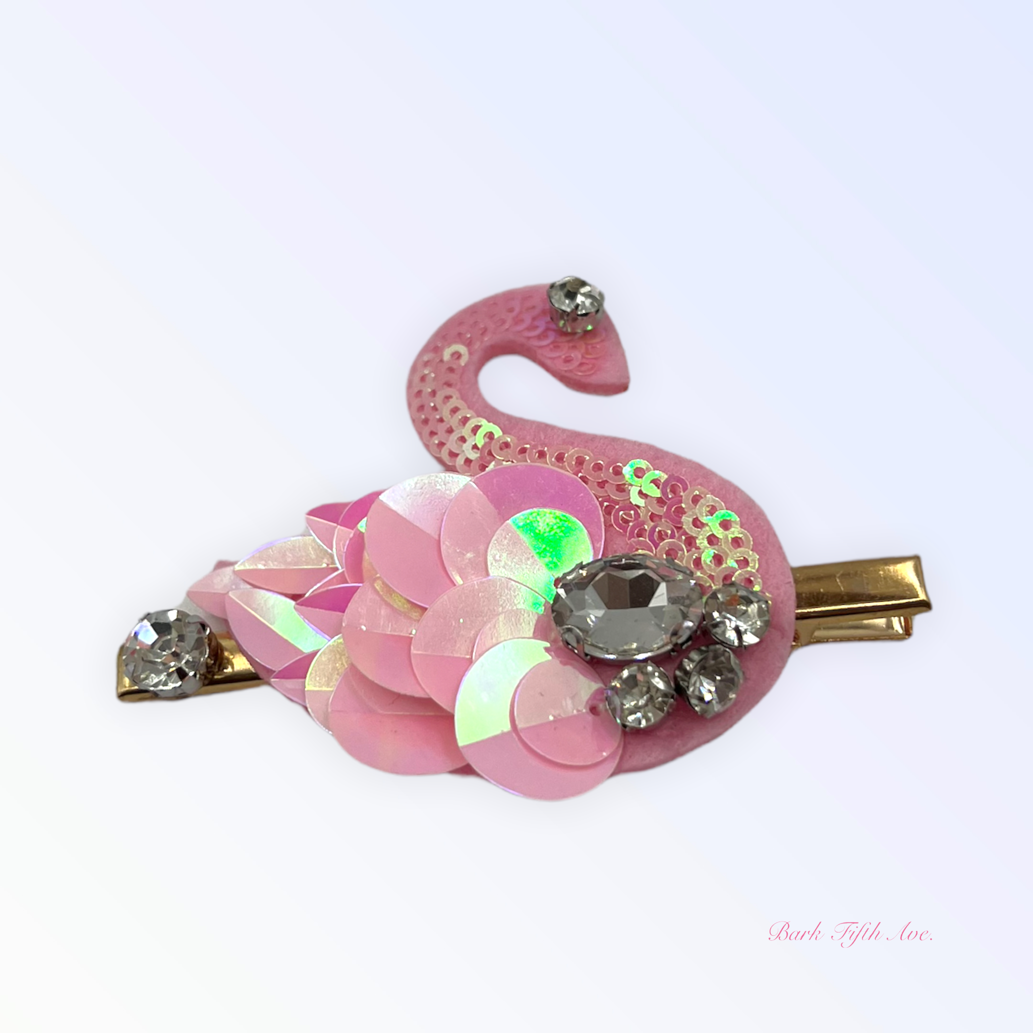 Swan Hairclip