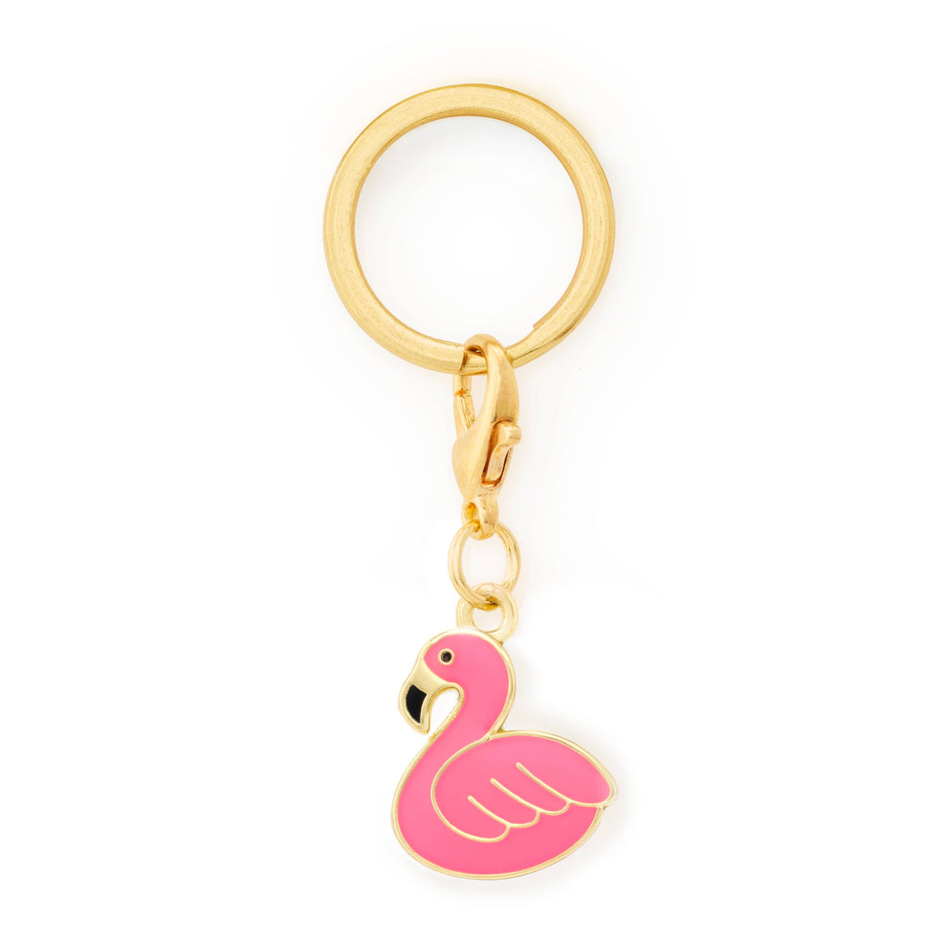 Flamingo Summer Collar Charm
