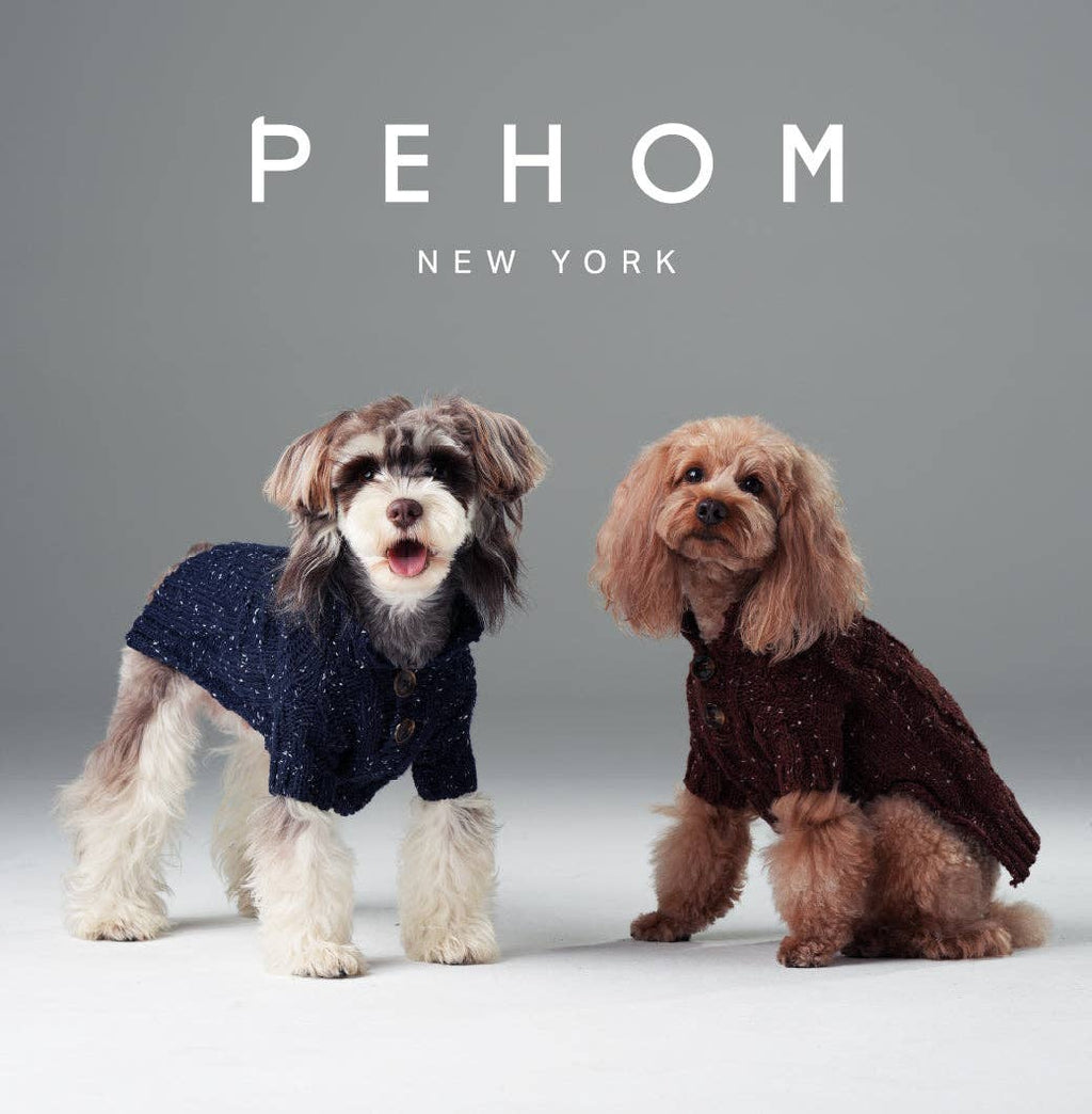 GLACIER PET SWEATER - NAVY