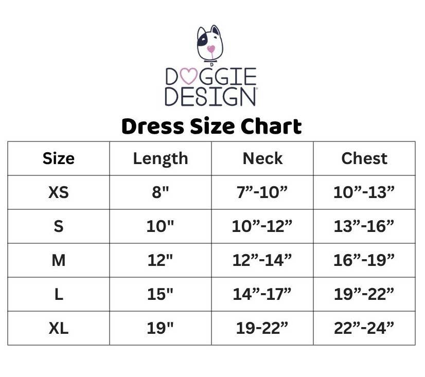 Navy Dog Dress with Plaid Ruffles