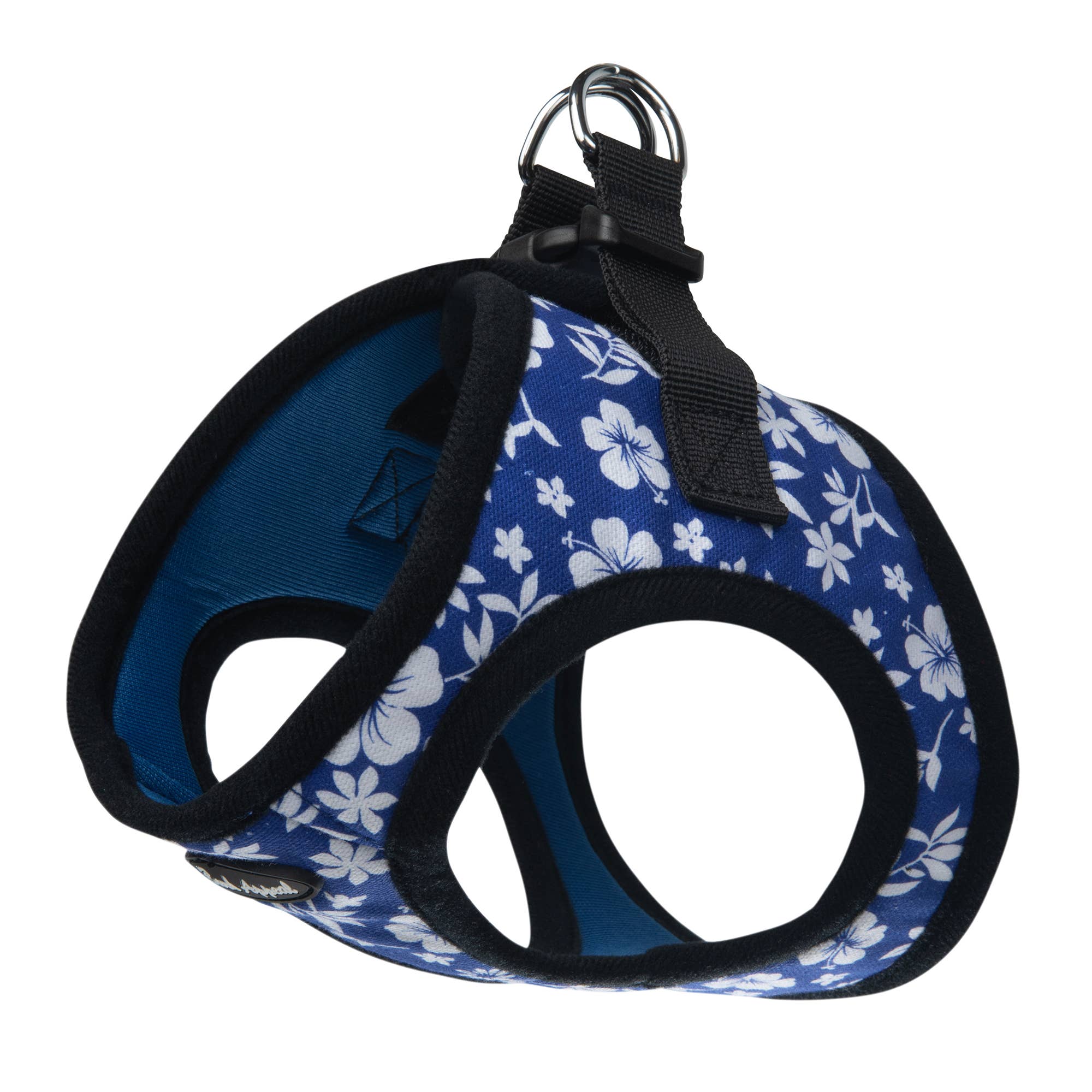Bark Appeal Harness Blue Hibiscus