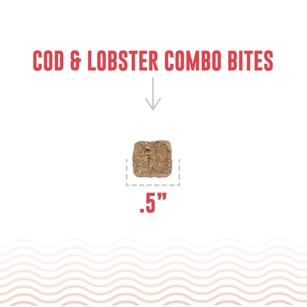 Icelandic+ Cod & Lobster Combo Bites Fish Dog Treat 3.0-oz