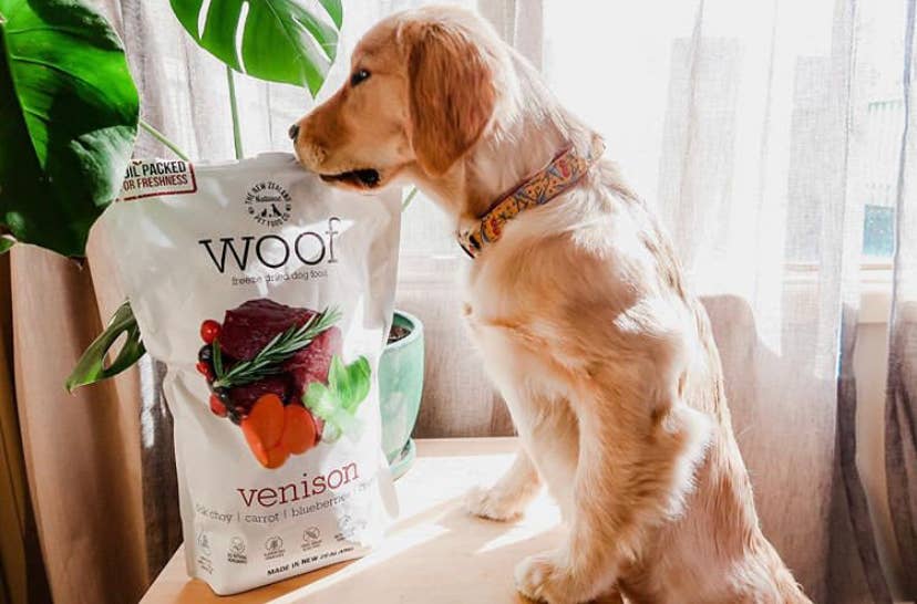 Woof Wild Venison Freeze Dried Dog Food