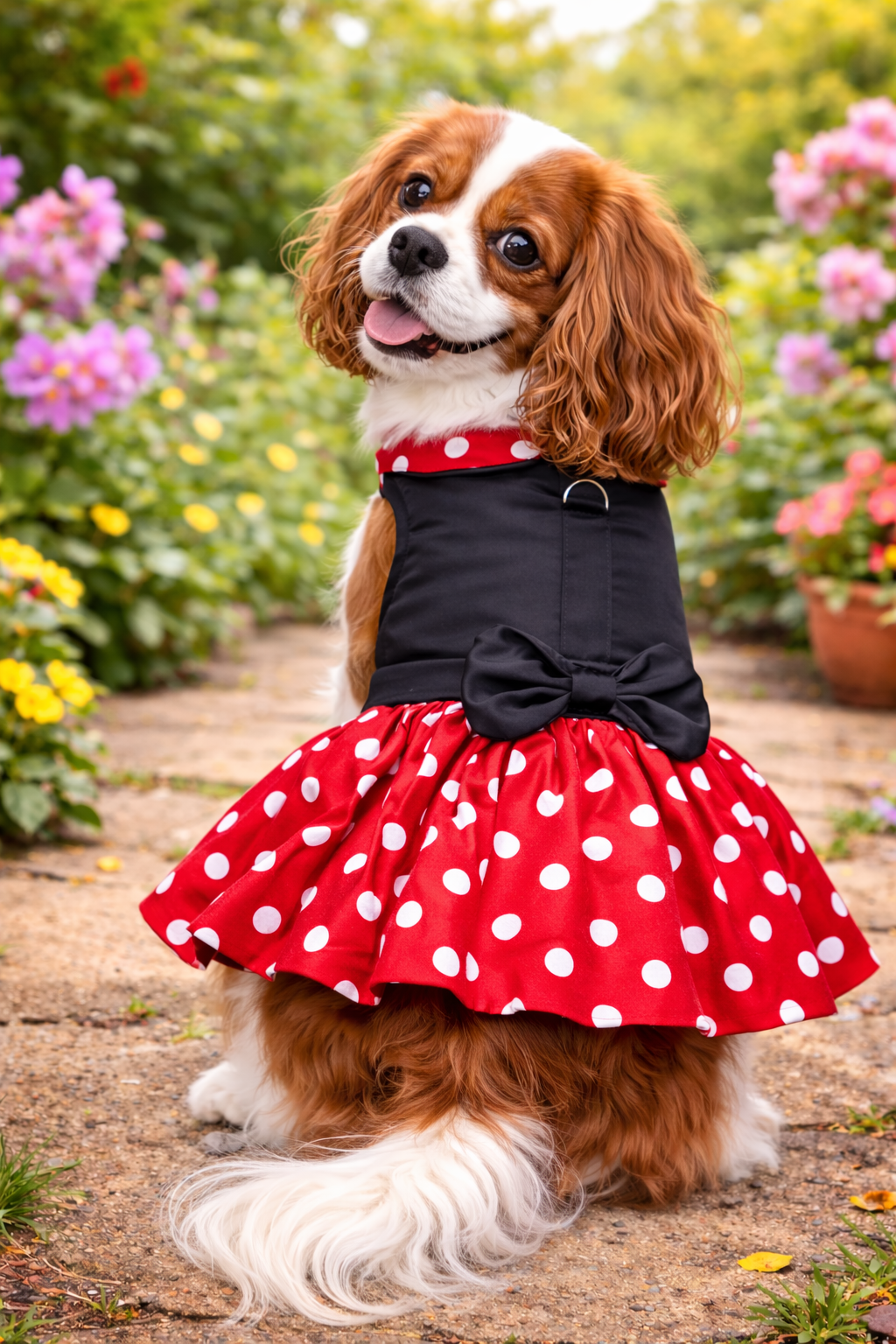 Red Dots Dress Minnie