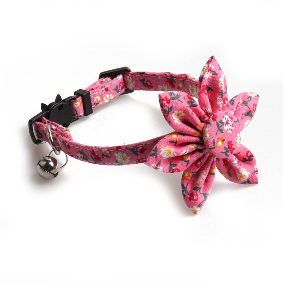 Mokka - Floral Cat Collar – Adjustable & Safety Breakaway Design