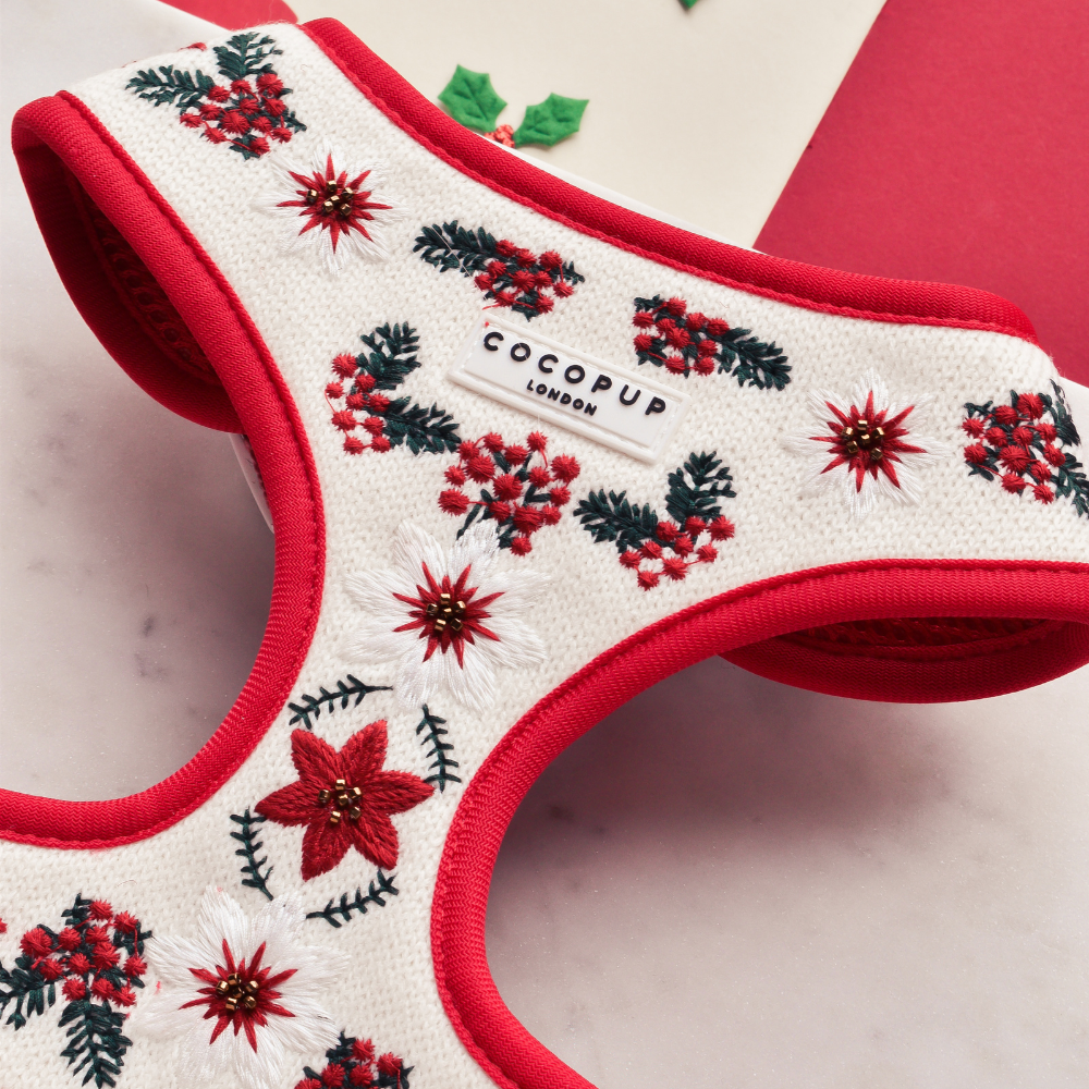 LUXE Embroidered Frosty Flower HARNESS