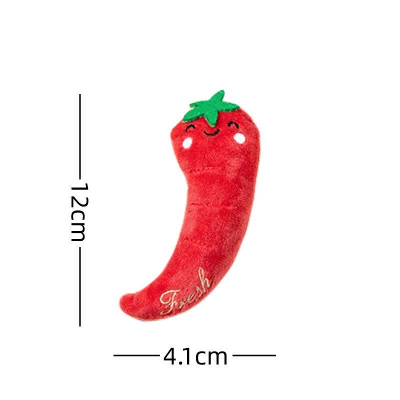 Moo Vegetable Cat Toy Set