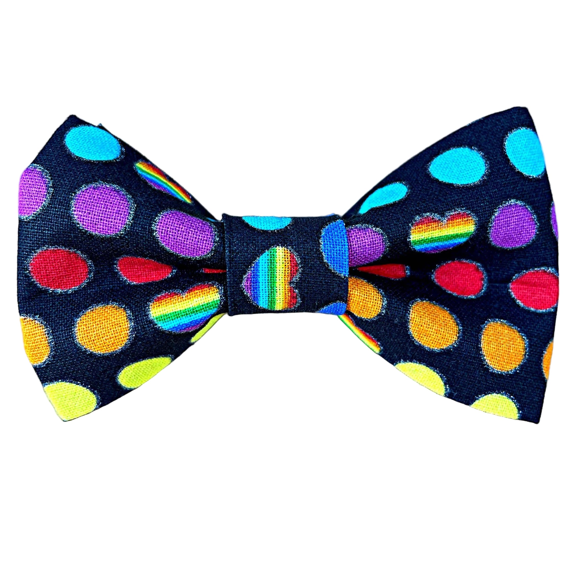 Pride Polka Dots Bow Tie