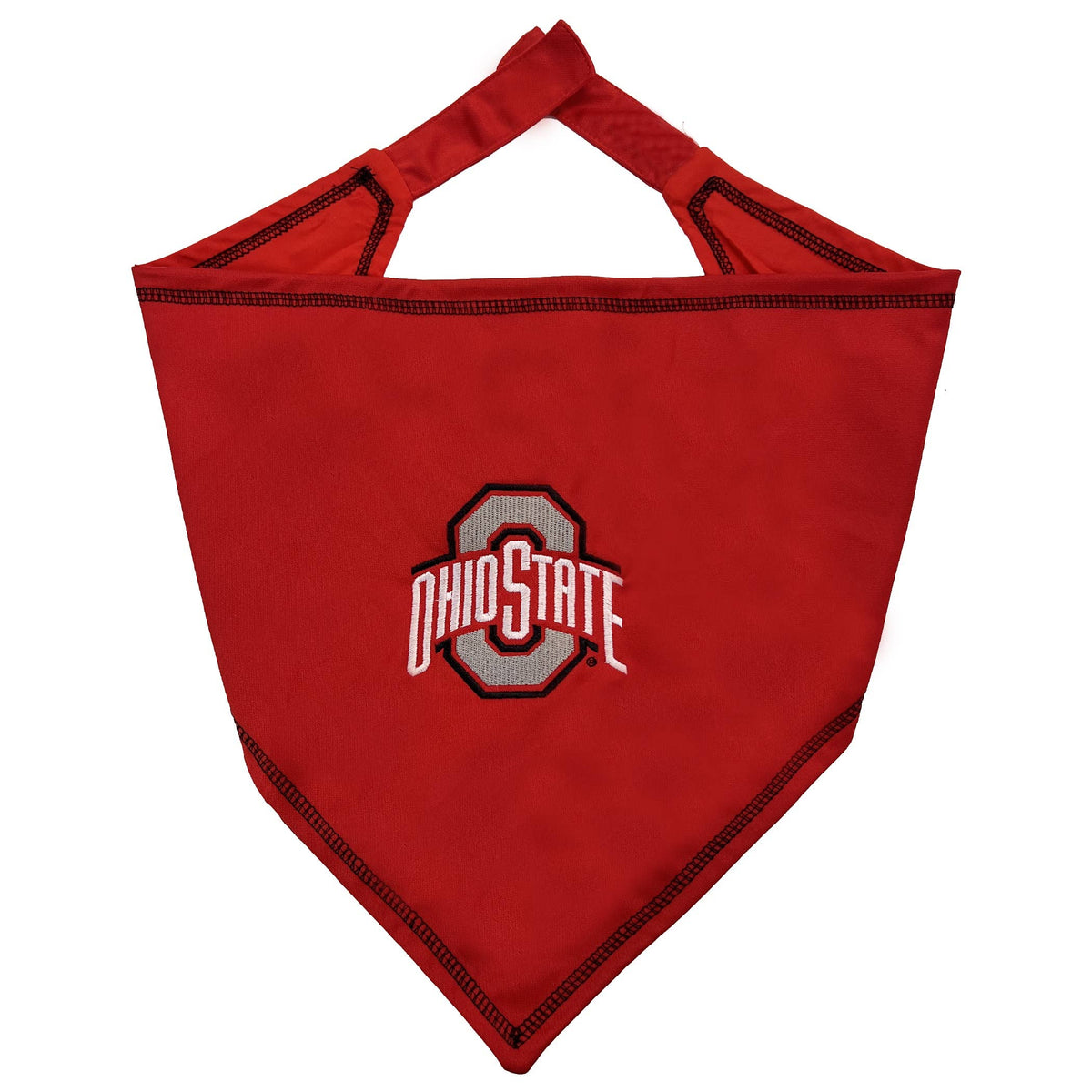 OHIO STATE TIE AROUND BANDANA