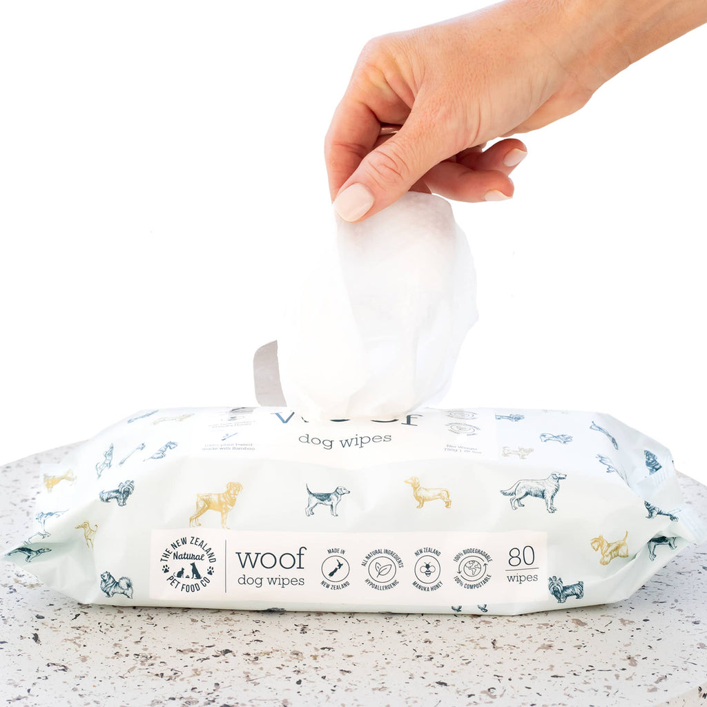 Woof Manuka Honey Wipes