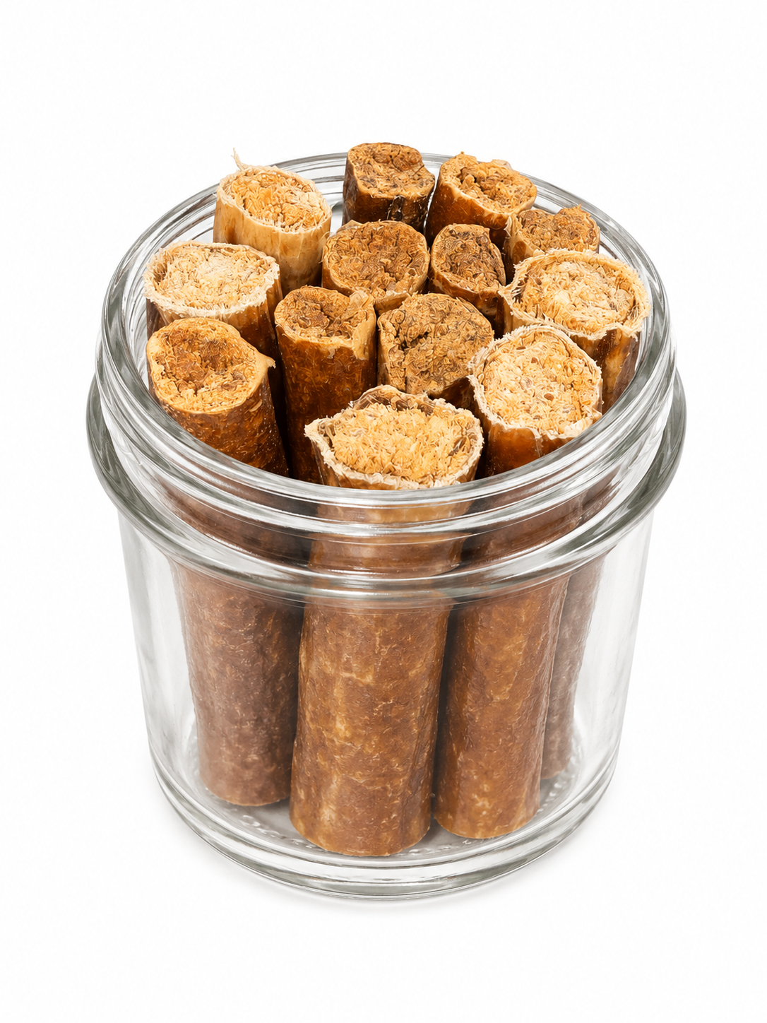All-Natural Beef Sausage Dog Treats - 6" Chews (25/Bag)