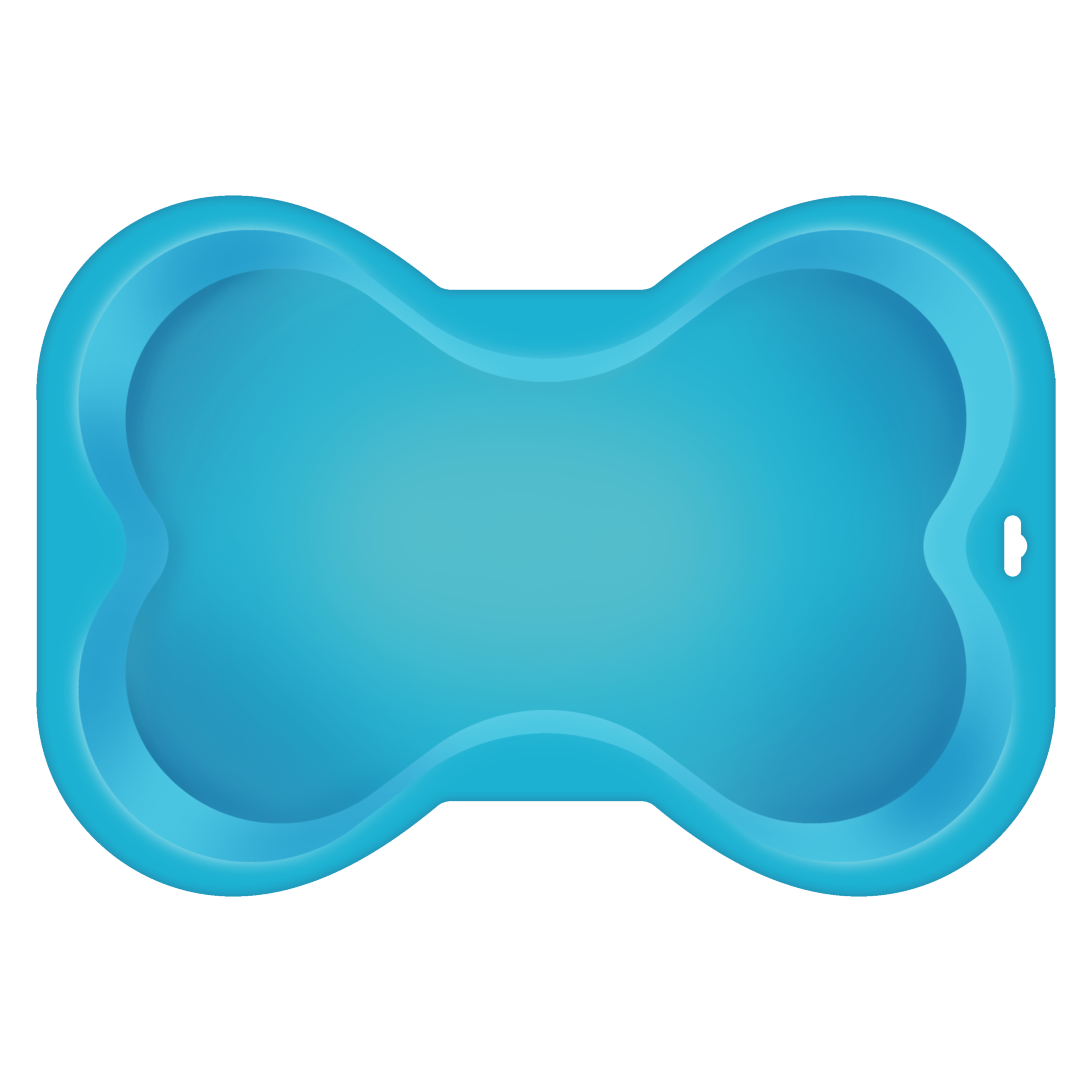 Dog Bone Shaped Silicone Cake Pan