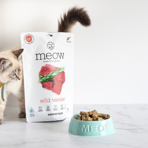 Meow Wild Venison Freeze Dried Cat Food