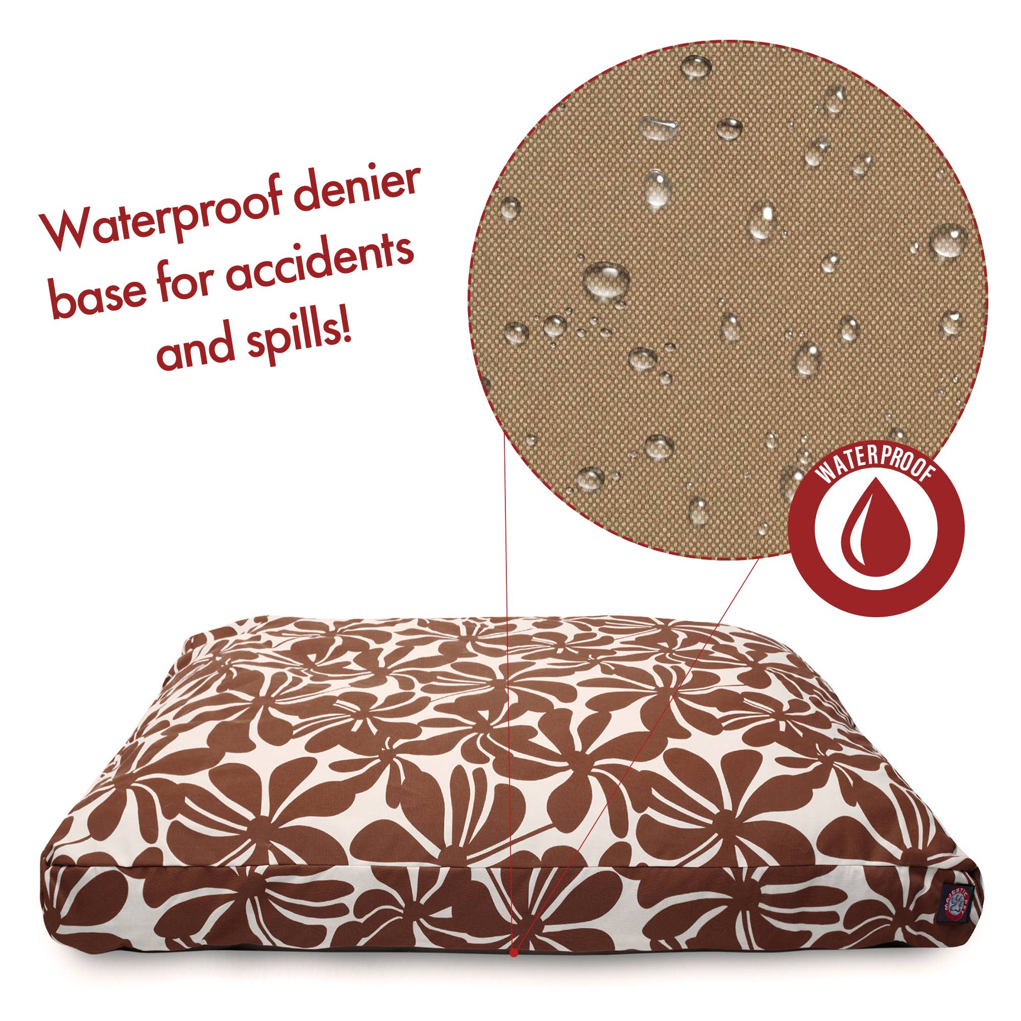 Plantation Rectangle Dog Bed