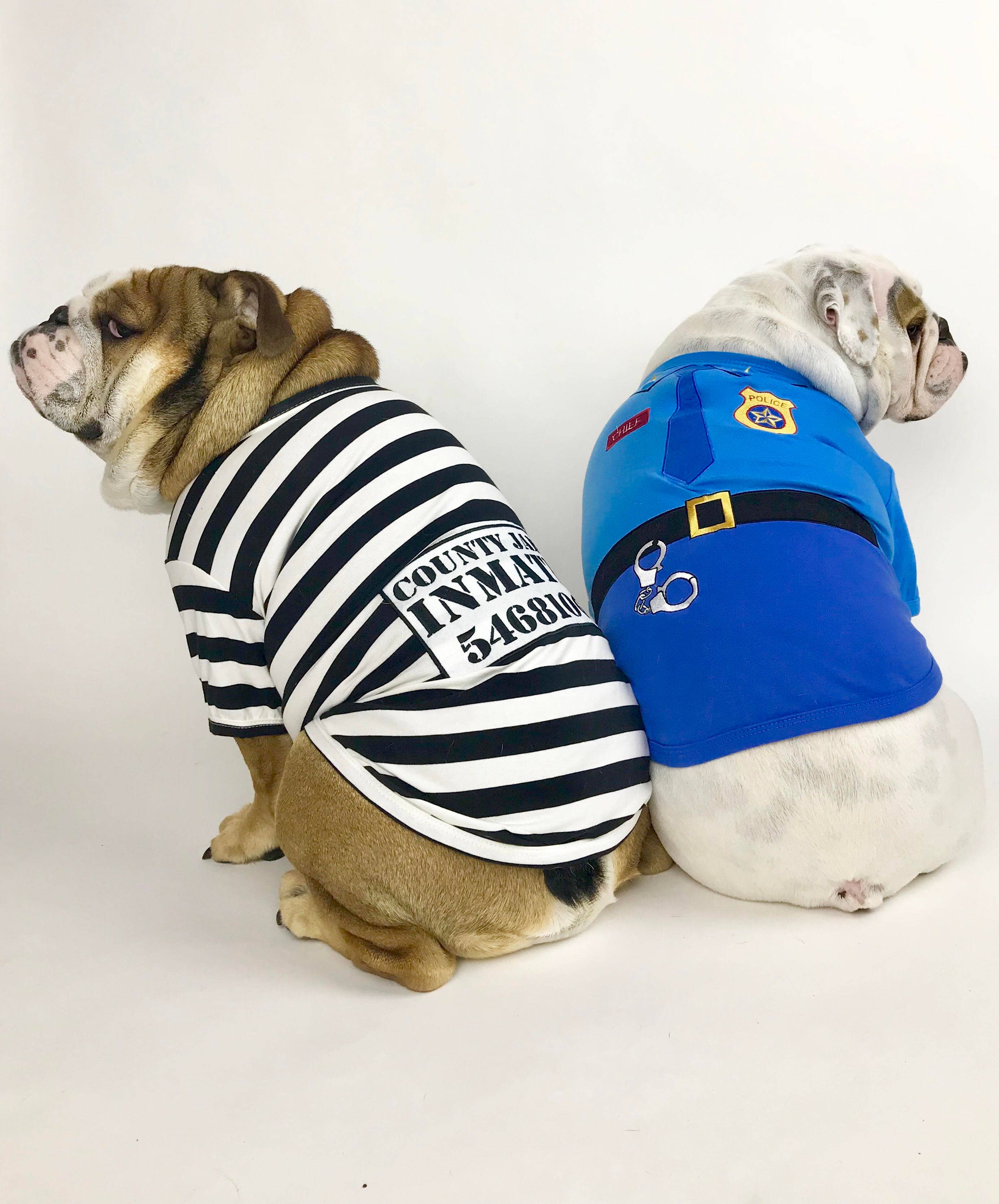 Officer Woof Dog T-Shirt – Cute Halloween Costume Pet Shirt