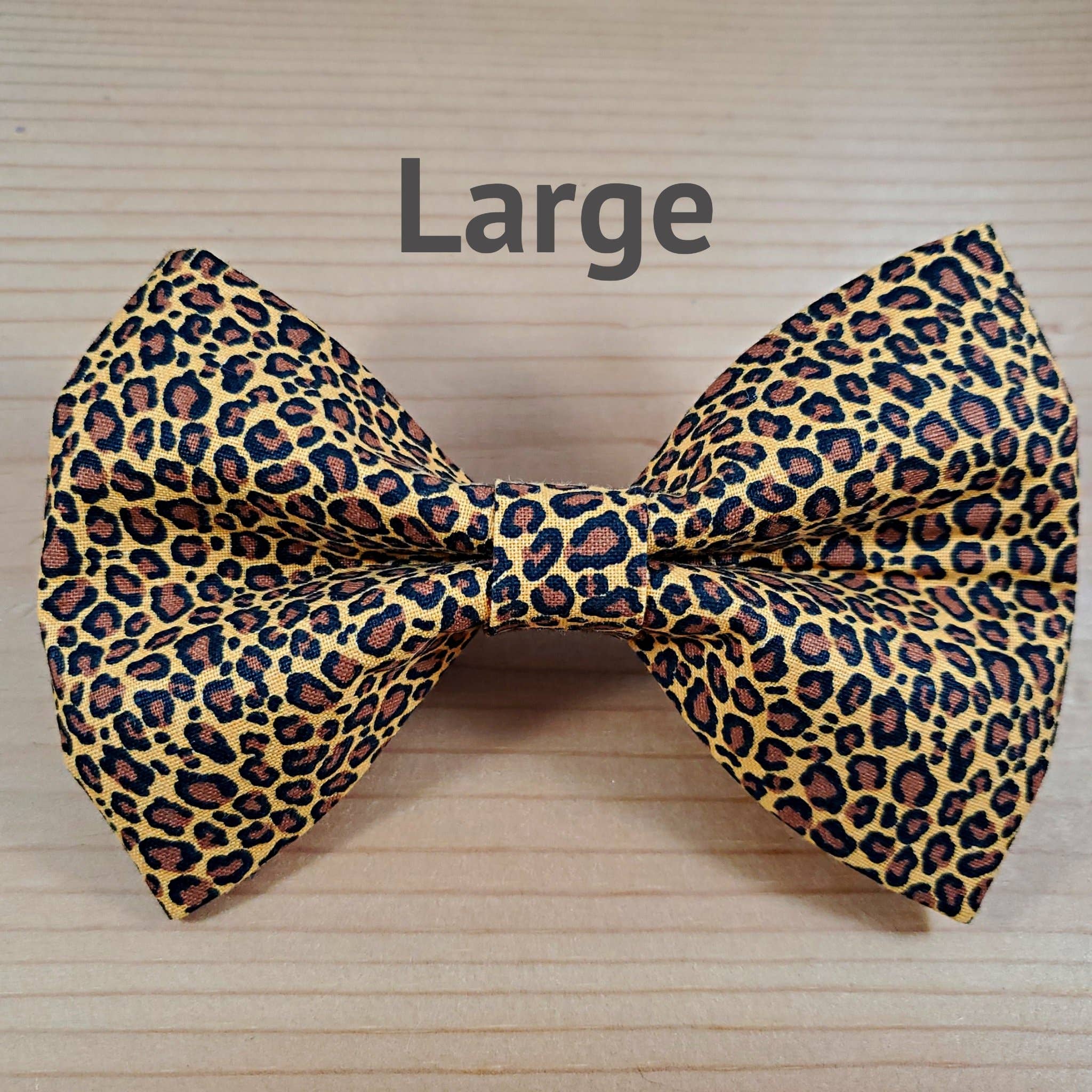 Leopard Print Bow Tie
