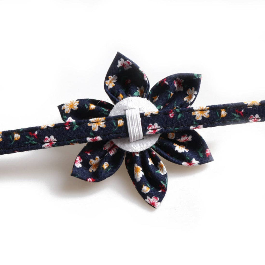Mokka - Floral Cat Collar – Adjustable & Safety Breakaway Design