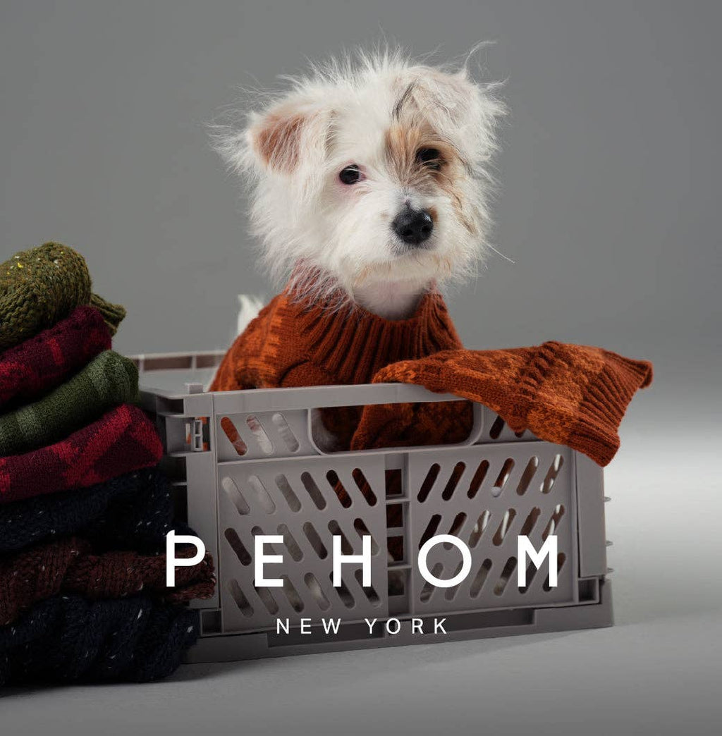 Pretzel Pet Sweater - Olive Green