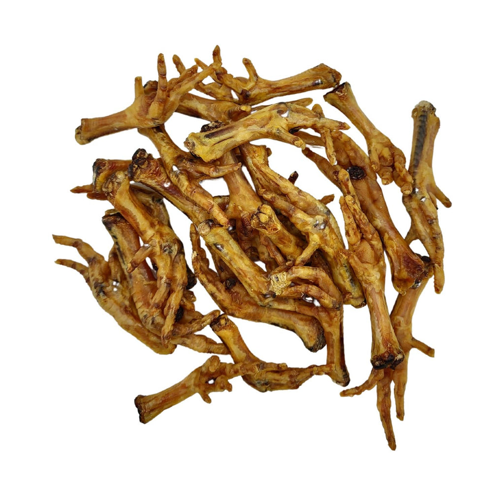 All-Natural Premium Chicken Feet Dog Treats (25/Bag)
