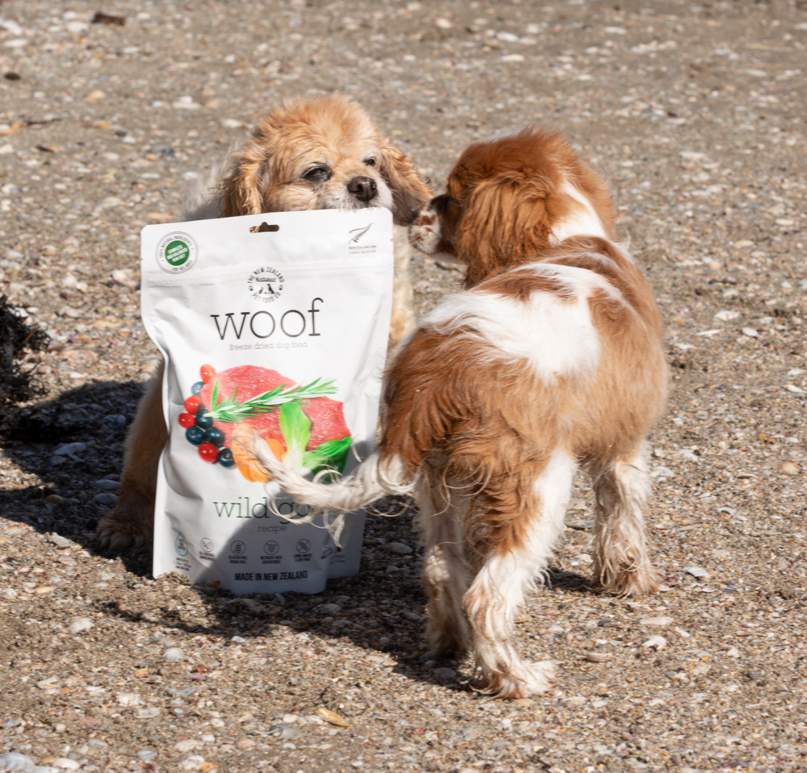 Woof Wild Goat Freeze Dried Dog Food ALL SIZES SHORT DATED