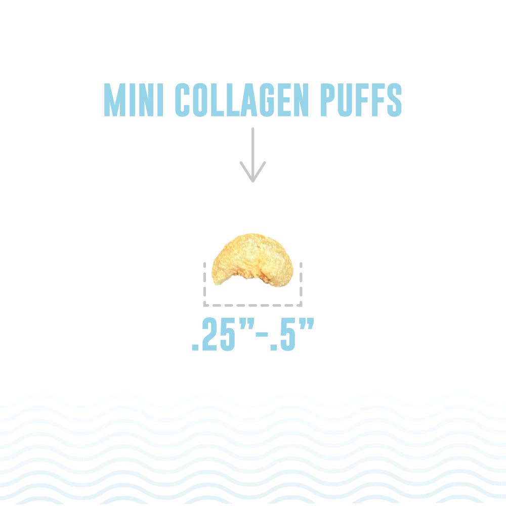 Beef Collagen Puffs with Cod Skin Treats for Cats