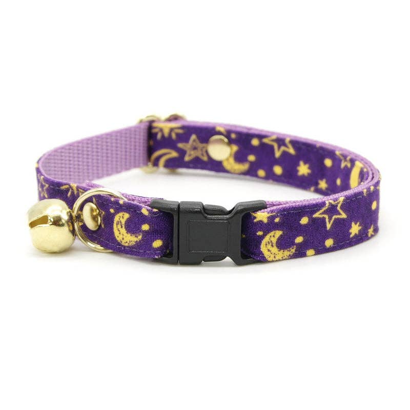 Moonlight Purple Cat Collar