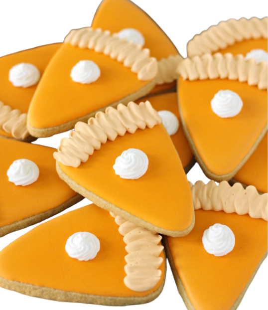 Pumpkin Pie Slices