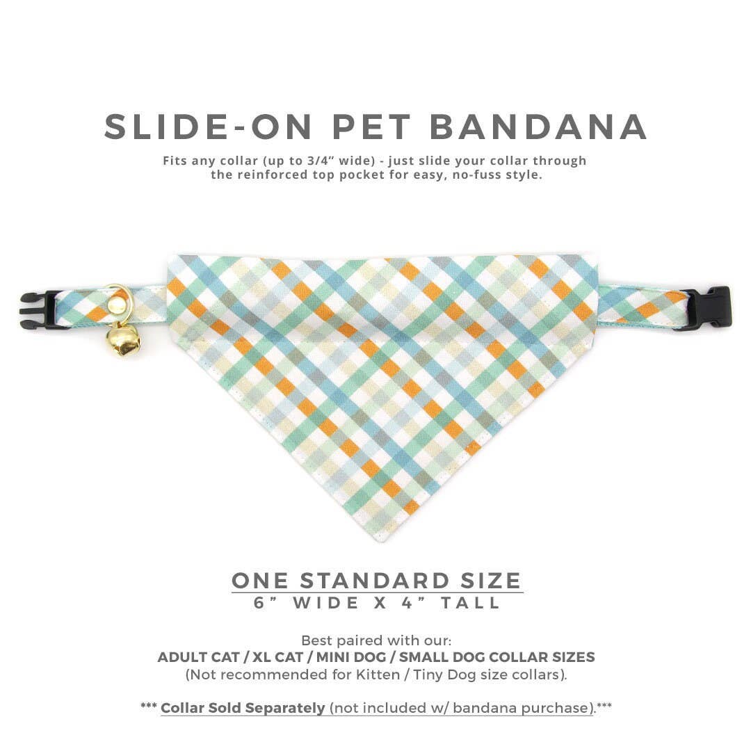 "Seashore" - Bandana For Cats & Small Dogs