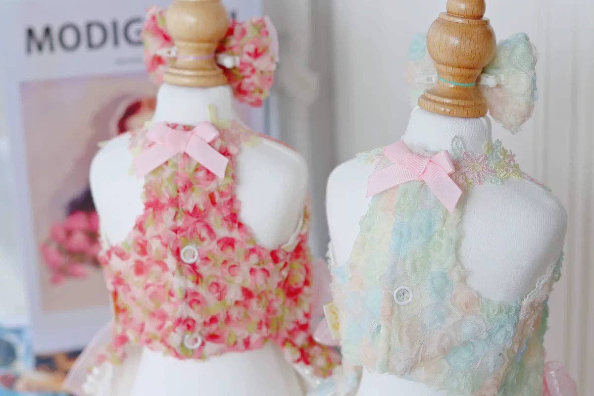 Summer | Princess Handmade Pet Dress - Customizable
