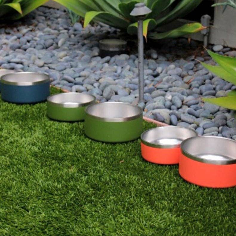 Stainless Steel Pet Food/Water Bowl - Dishwasher Safe