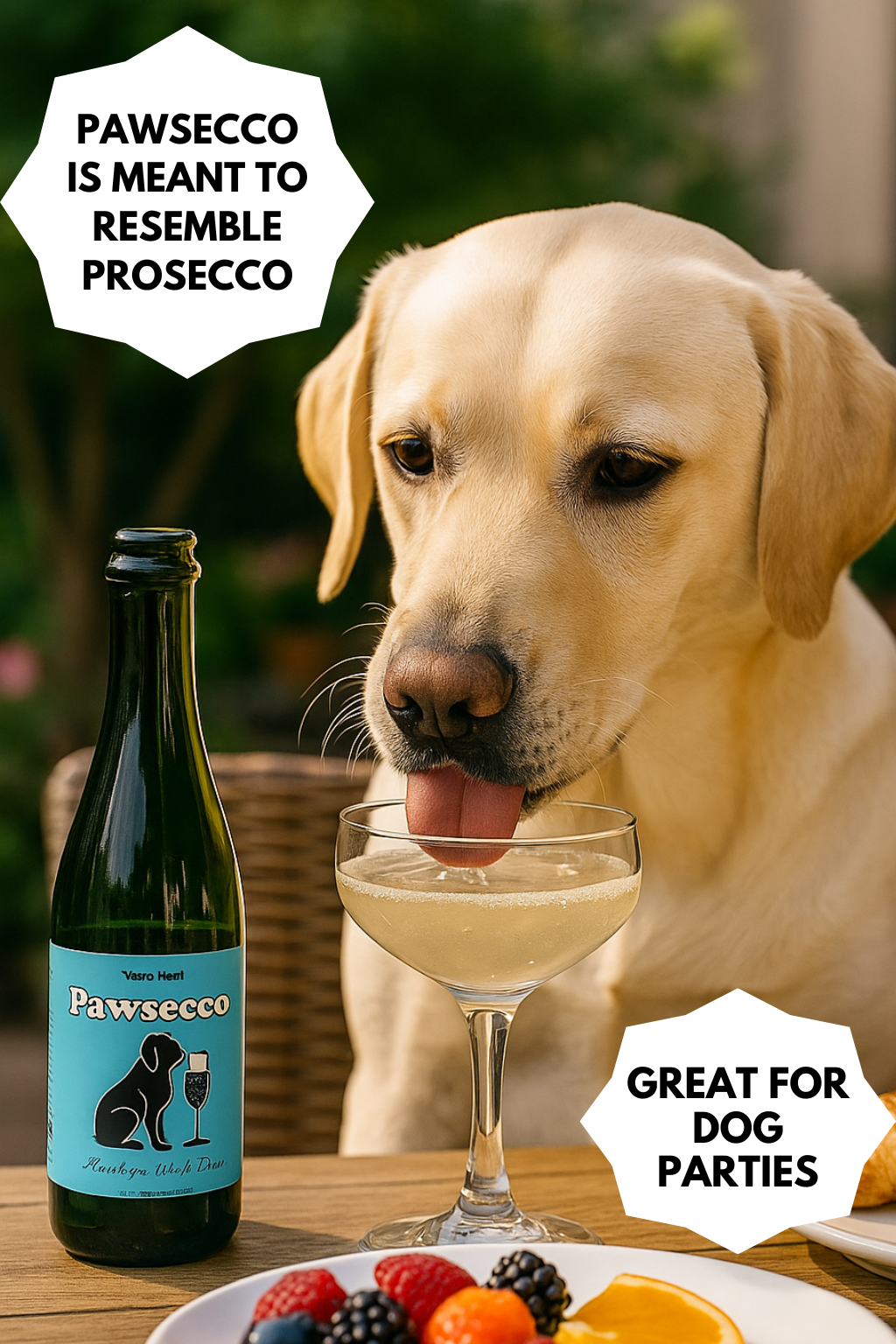 Pawsecco Dog Prosecco 375mL | 6ct | Electrolyte