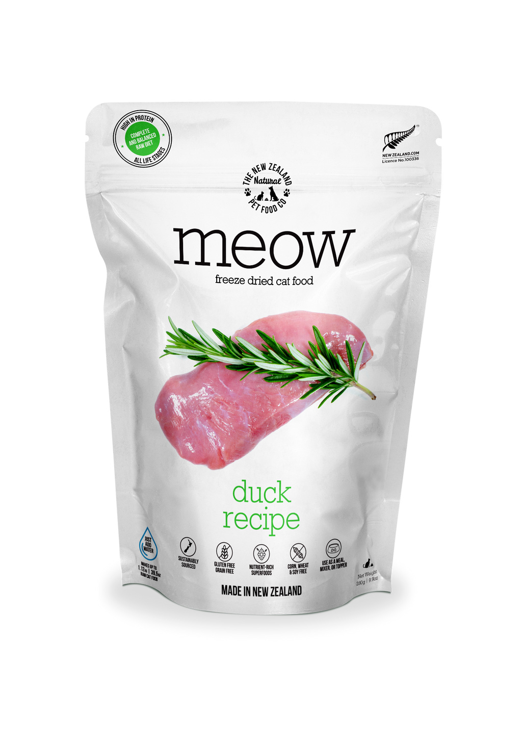 Meow Duck Freeze Dried Cat Food