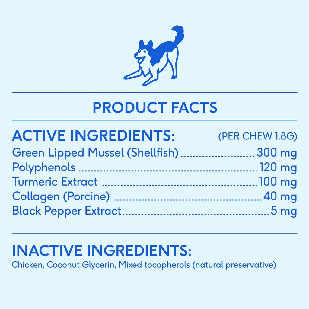 Hip+Joint Inflammatory Care Chews, Hip & Joint Supplement