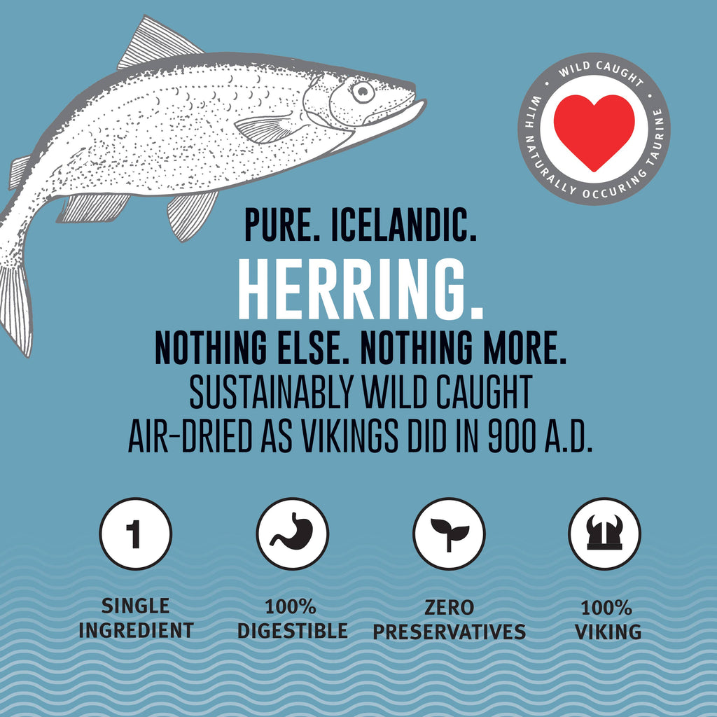 Icelandic+ Herring Whole Fish Dog Treats