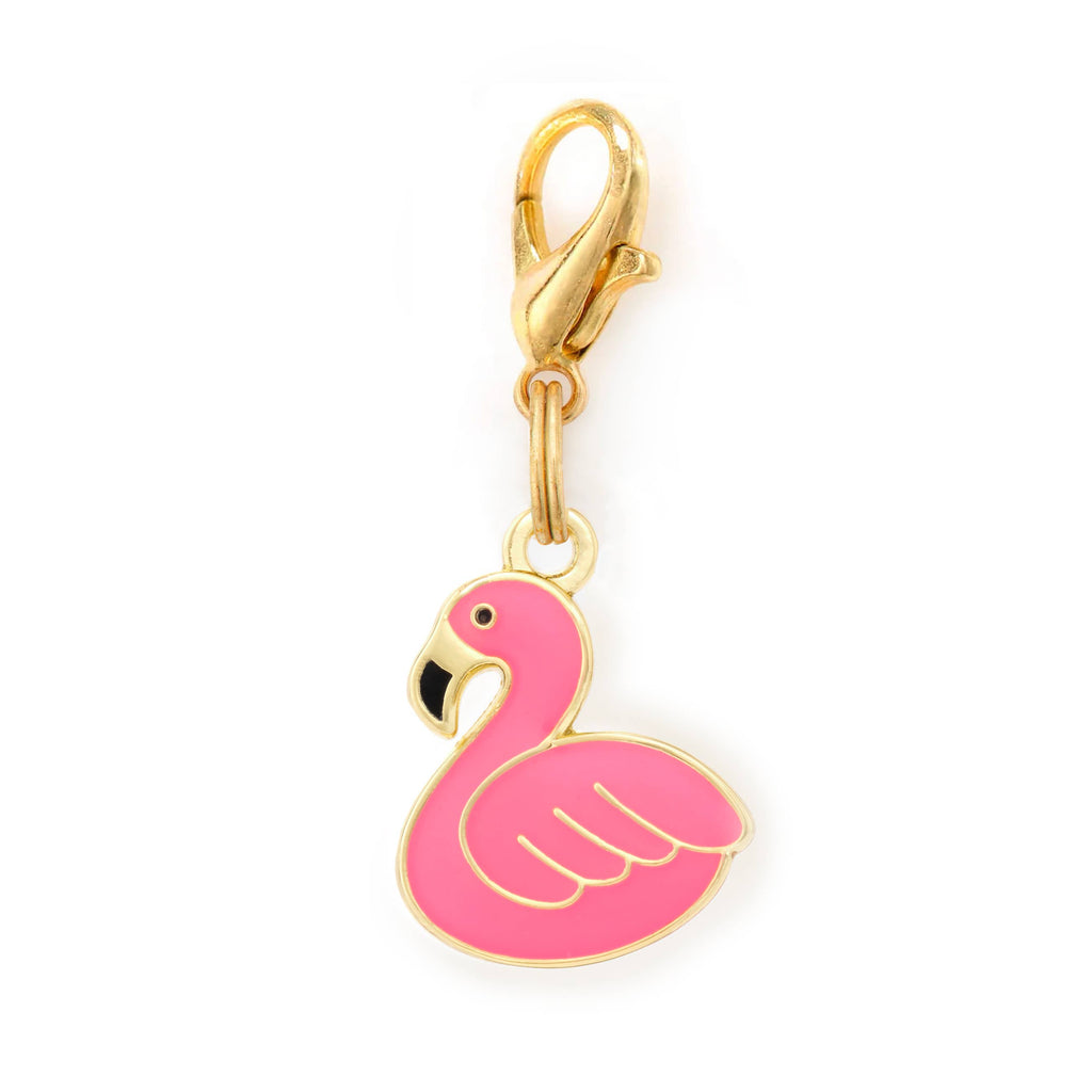 Flamingo Summer Collar Charm