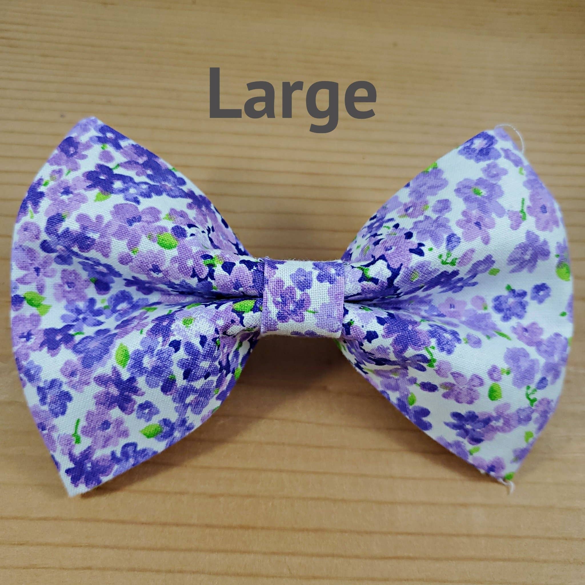 Lilacs Floral Bow Tie