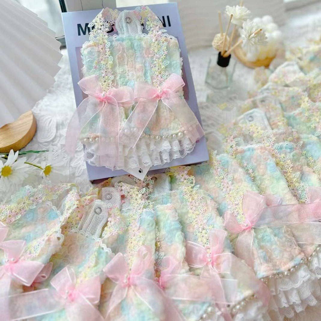 Summer | Princess Handmade Pet Dress - Customizable