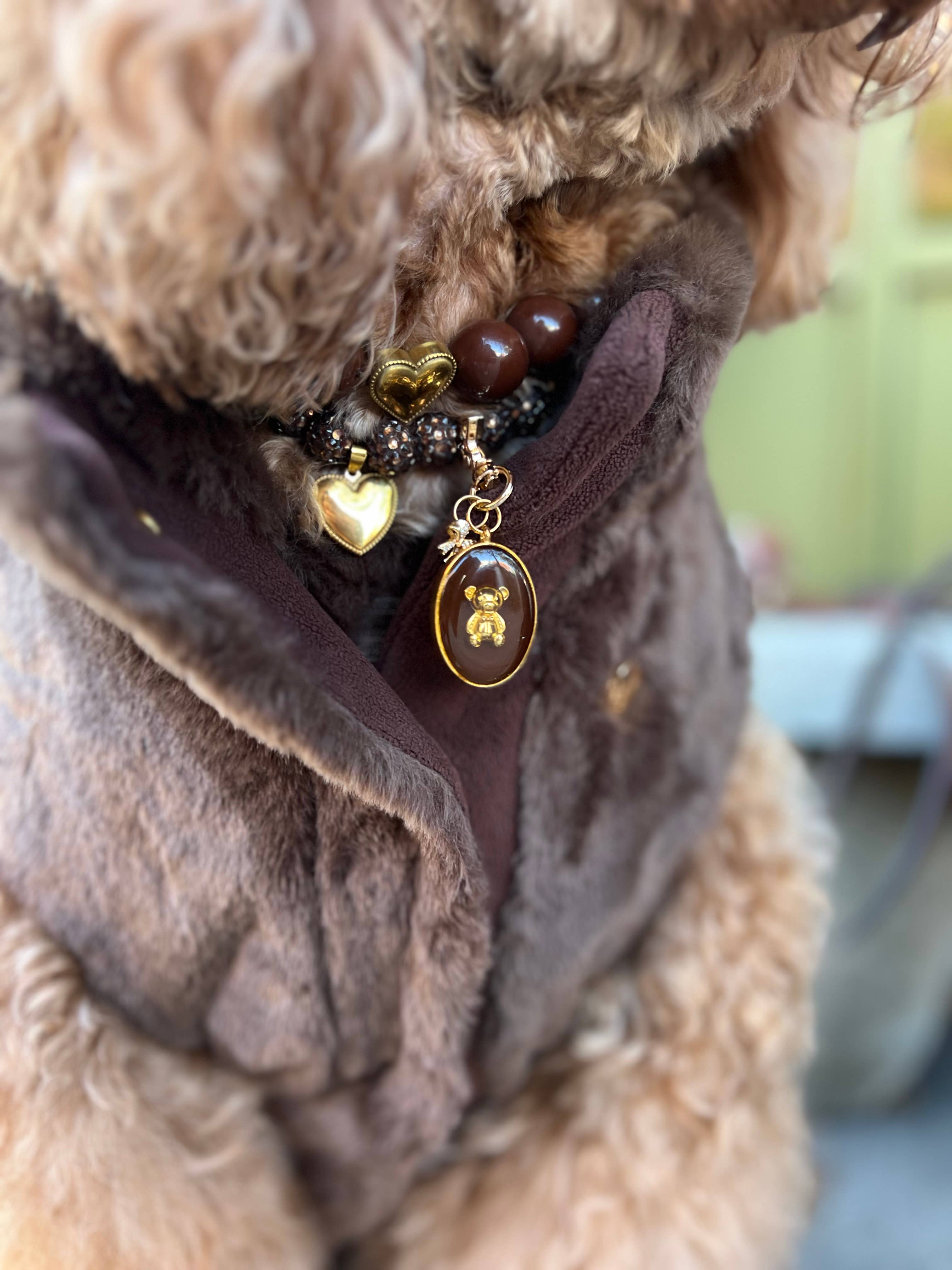 Furlowe Dog Vest - Mocha