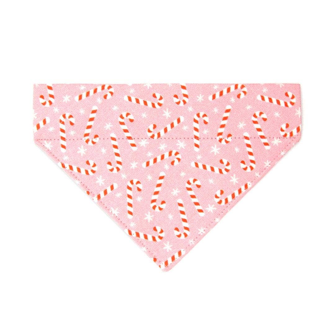 "Candy Christmas" - Holiday Bandana for Cats + Small Dogs