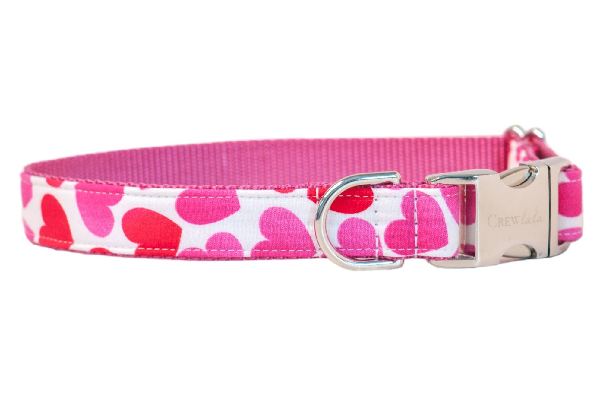 Tinder Hearts Dog Collar