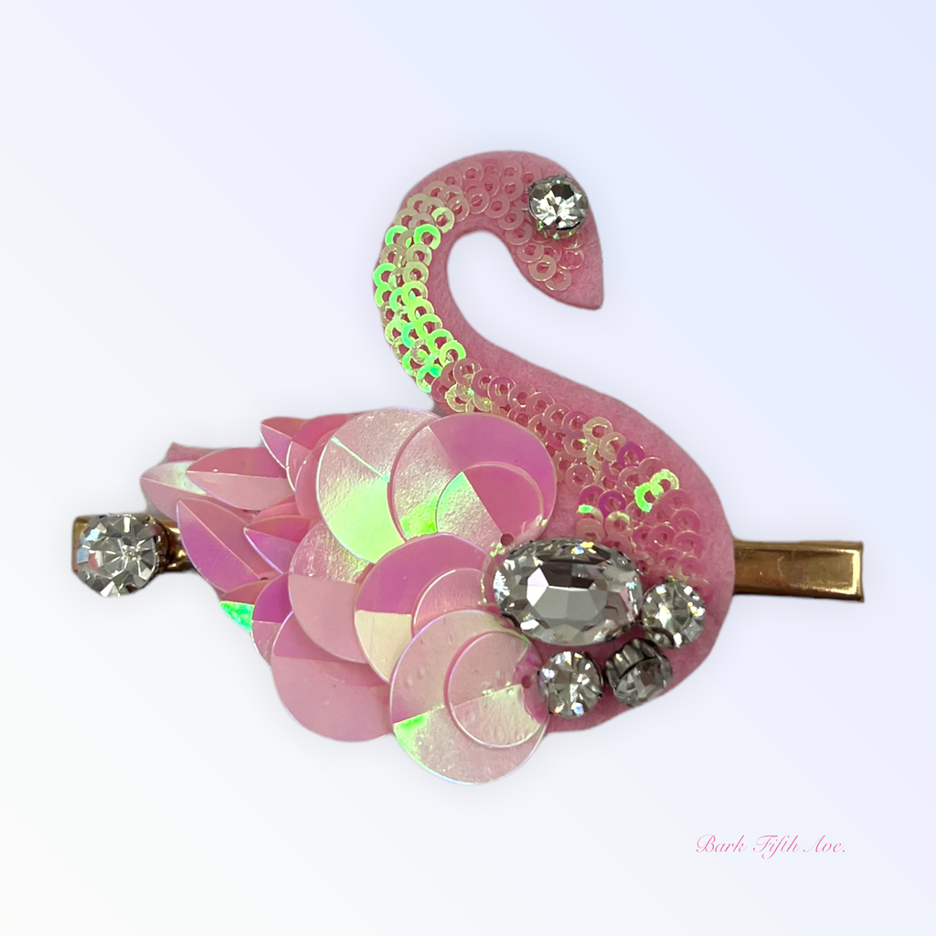Swan Hairclip