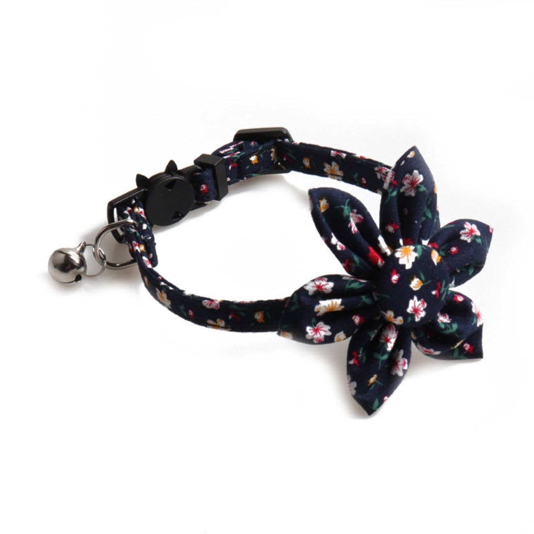 Mokka - Floral Cat Collar – Adjustable & Safety Breakaway Design