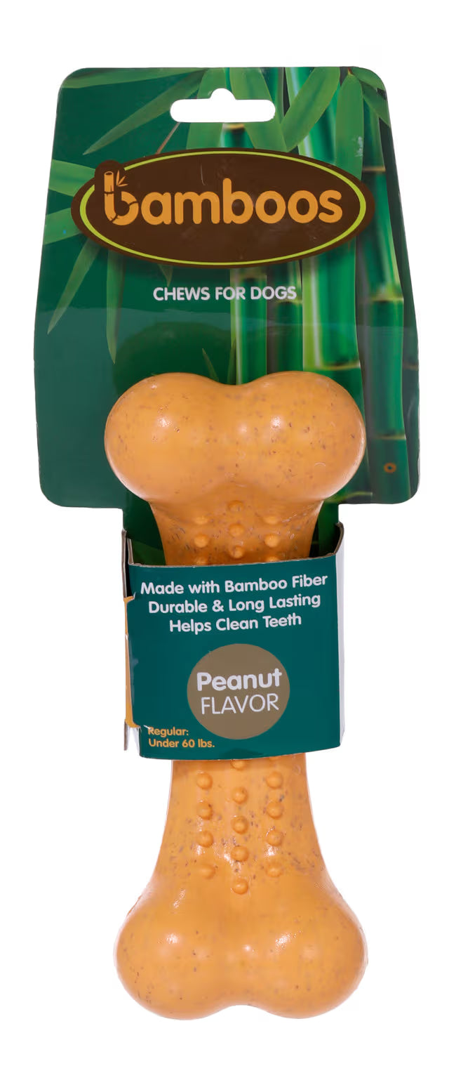 Bamboos Chews for dogs-Peanut flavor