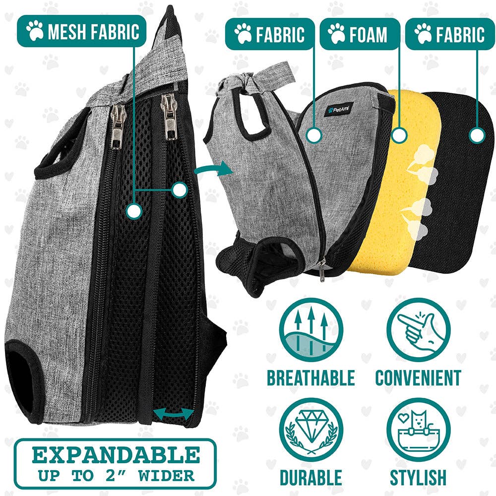 Classic Front Chest Pet Carrier Backpack