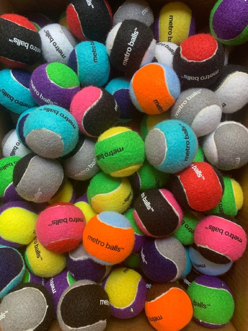 Metro Balls® Pet Tennis ball POP Bone Refill (210 Balls)