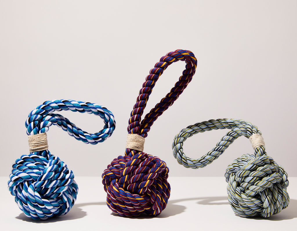 Celtic Knot Dog Rope Toy 5"