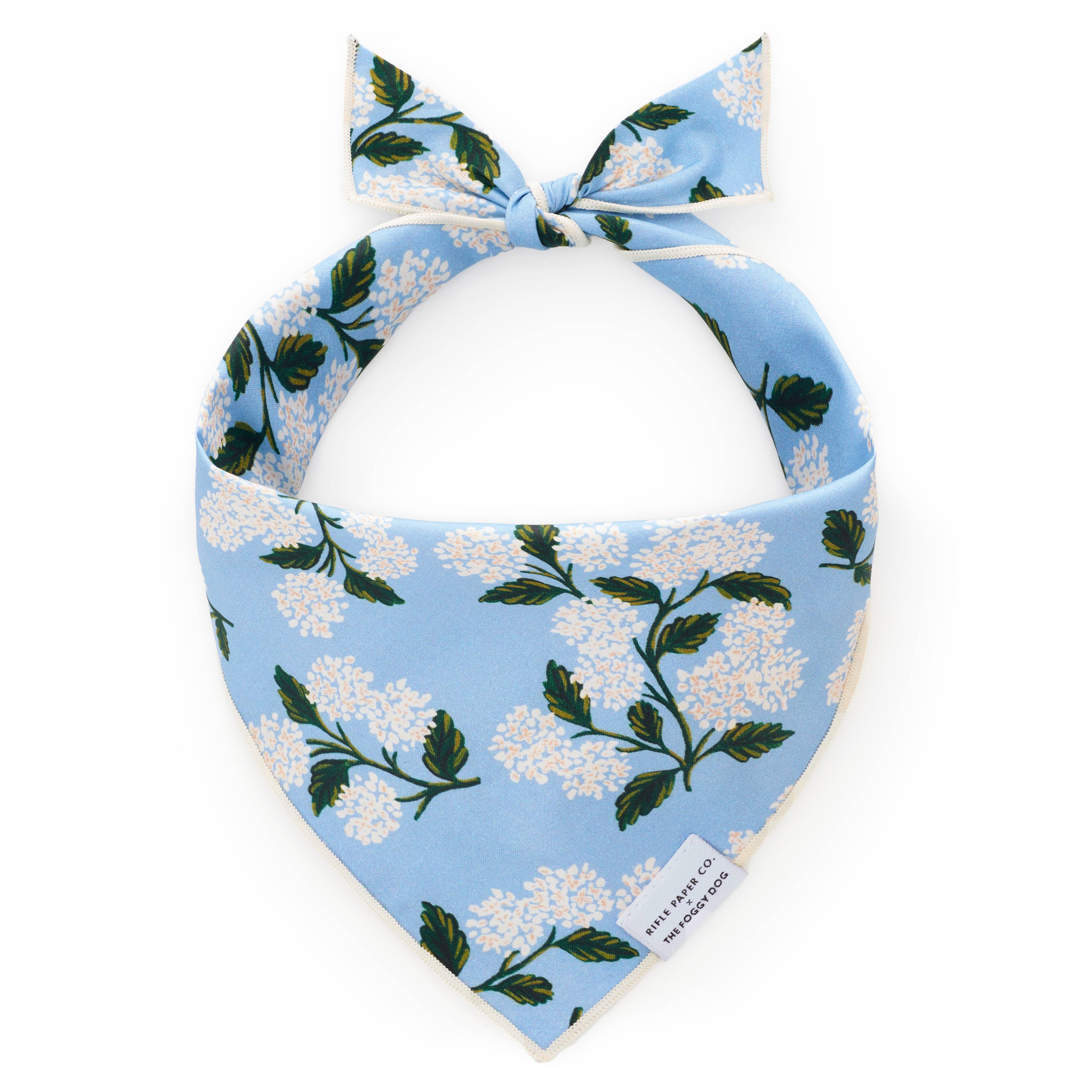 Rifle Paper Co. x TFD Hydrangea Spring Dog Bandana