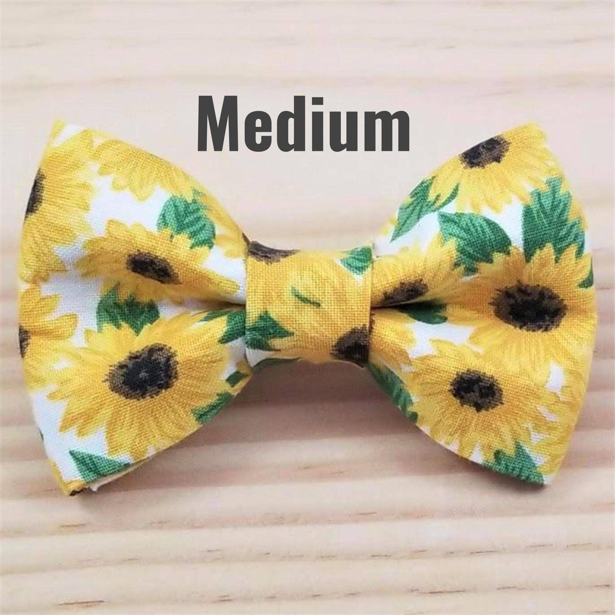 Sunflowers Bow Tie