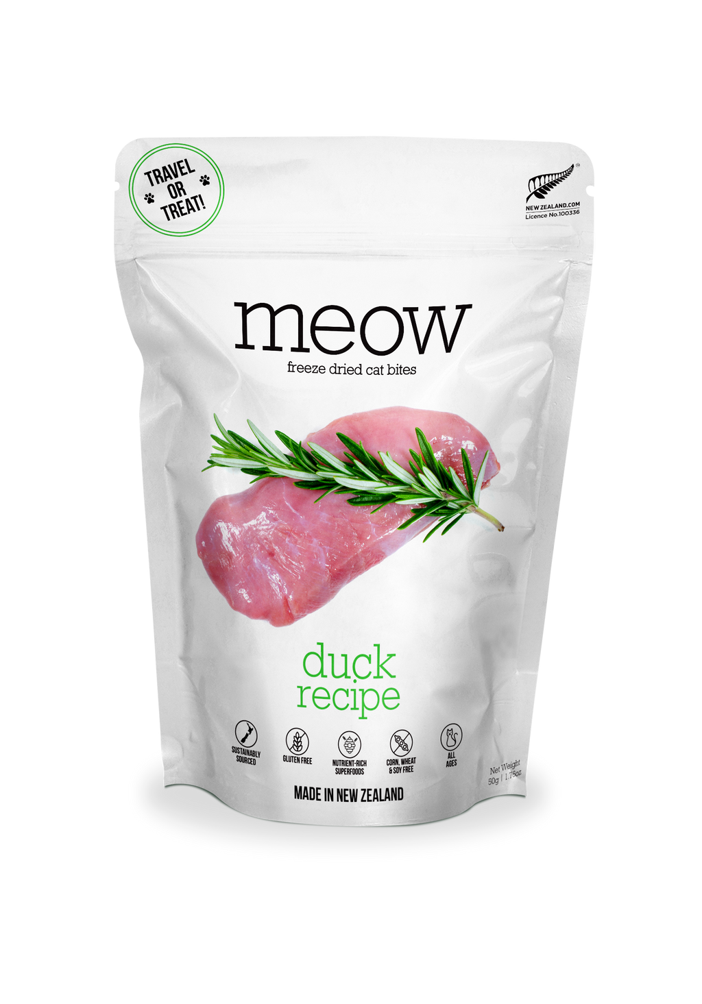 Meow Duck Freeze Dried Cat Food